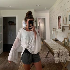 free people long sleeve tee